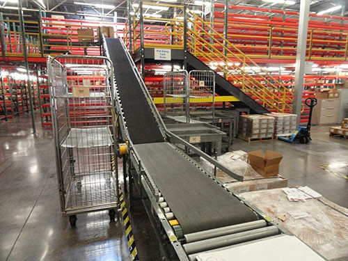 Roller gravity conveyors